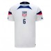 Tanie Strój piłkarski Stany Zjednoczone Yunus Musah #6 Koszulka Podstawowej MŚ 2022 Krótkie Rękawy